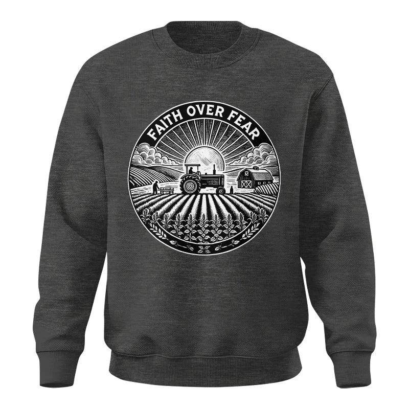 Faith Over Fear - Unisex Crewneck Sweatshirt