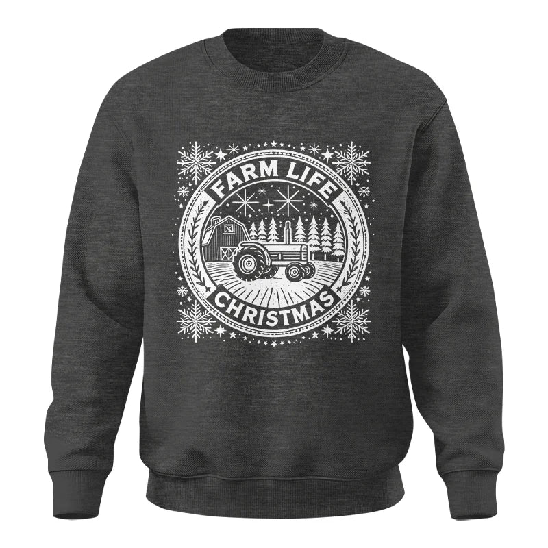 Farm Life Christmas 2 - Unisex Crewneck Sweatshirt