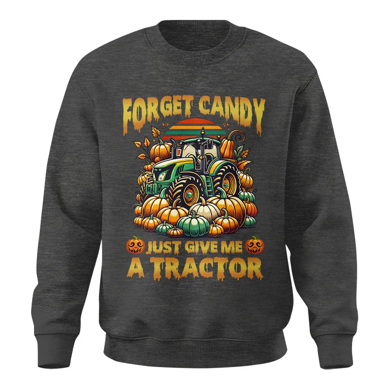 Image of Forget Candy Just Give Me A Tractor - Unisex Crewneck Sweatshirt