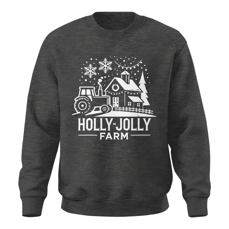 Holly Jolly 3 - Unisex Crewneck Sweatshirt