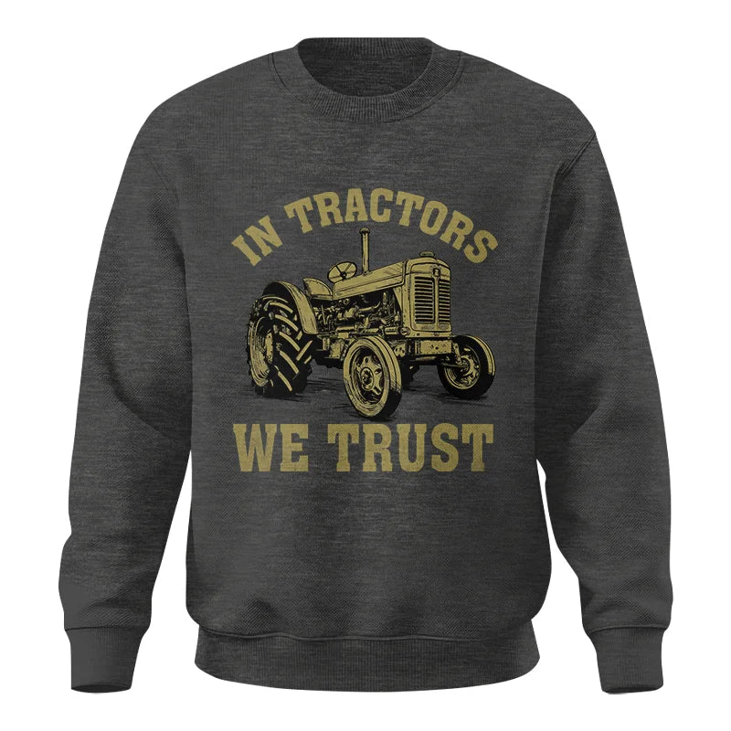 Image of In Tractors We Trust - Unisex Crewneck Sweatshirt