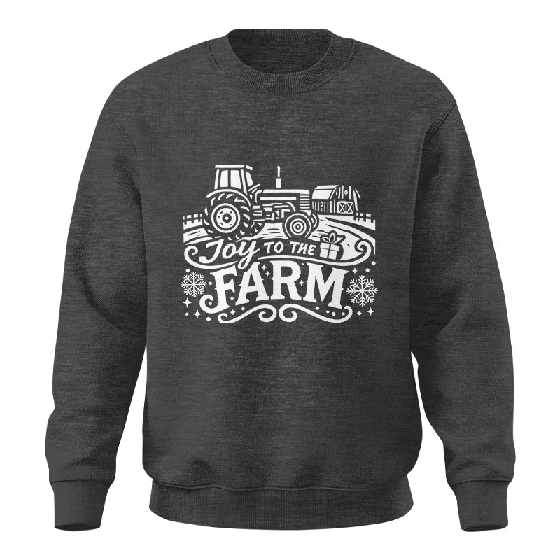 Image of Joy To The Farm 1 - Unisex Crewneck Sweatshirt