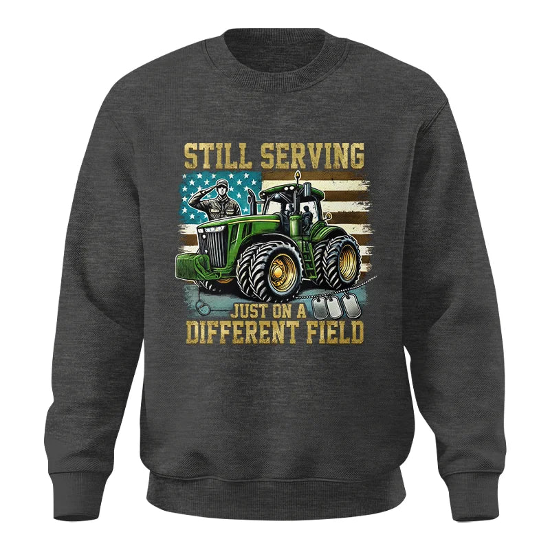 Veteran Farmer Still Serving 3 - Unisex Crewneck Sweatshirt