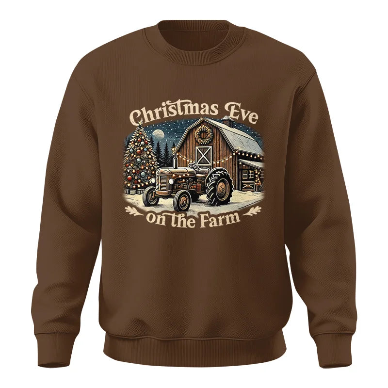 Image of Christmas Eve On The Farm 2 - Unisex Crewneck Sweatshirt