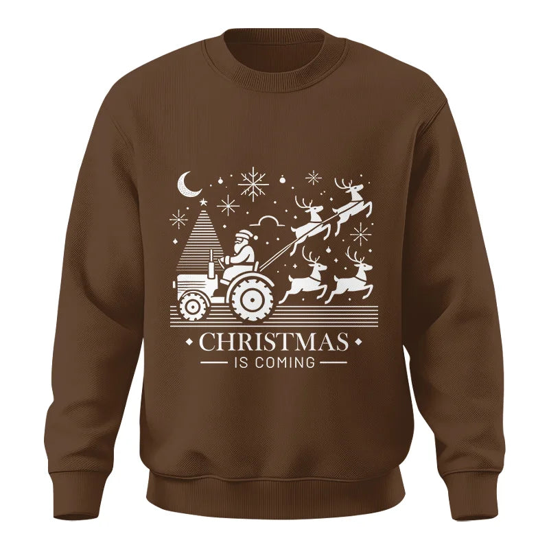 Image of Christmas Is Coming 3 - Unisex Crewneck Sweatshirt