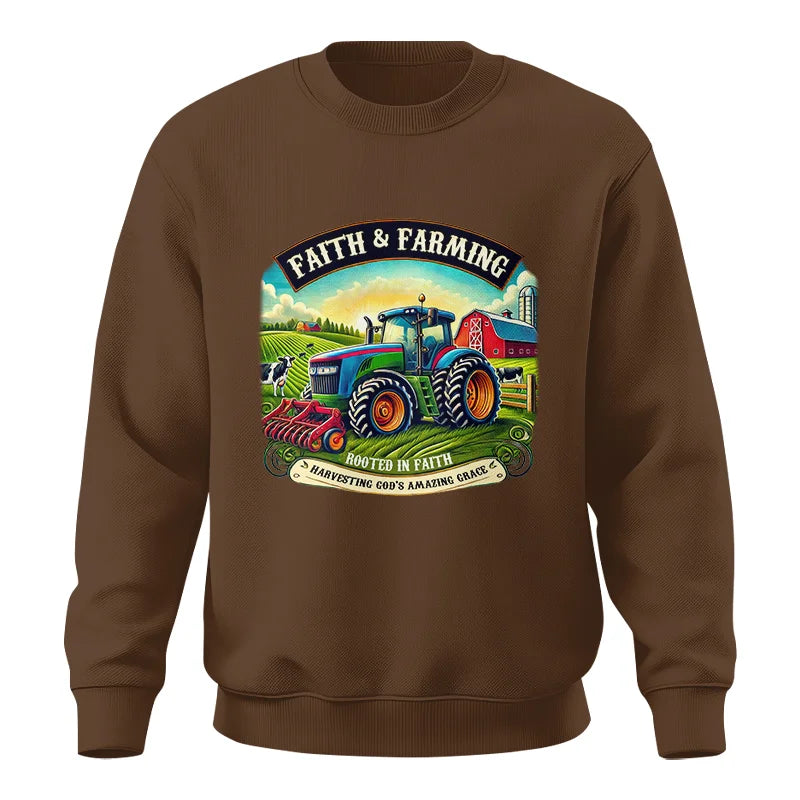 Faith And Farming 2 - Unisex Crewneck Sweatshirt