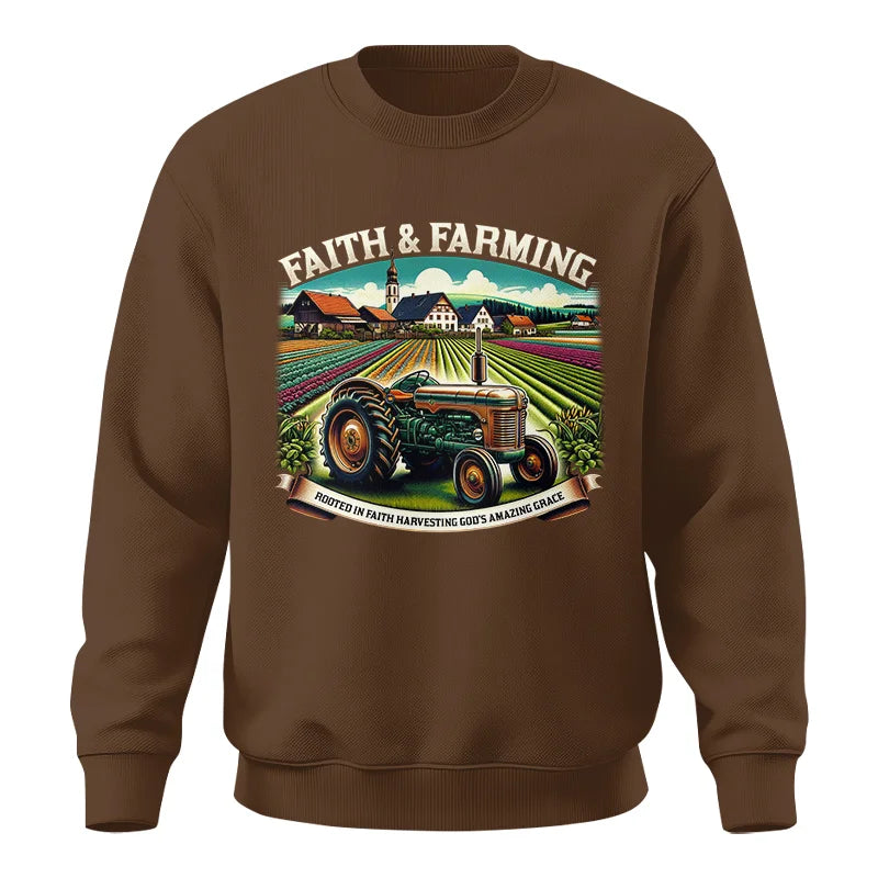 Faith And Farming 4 - Unisex Crewneck Sweatshirt