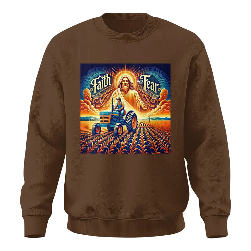 Image of Faith Over Fear 1 - Unisex Crewneck Sweatshirt