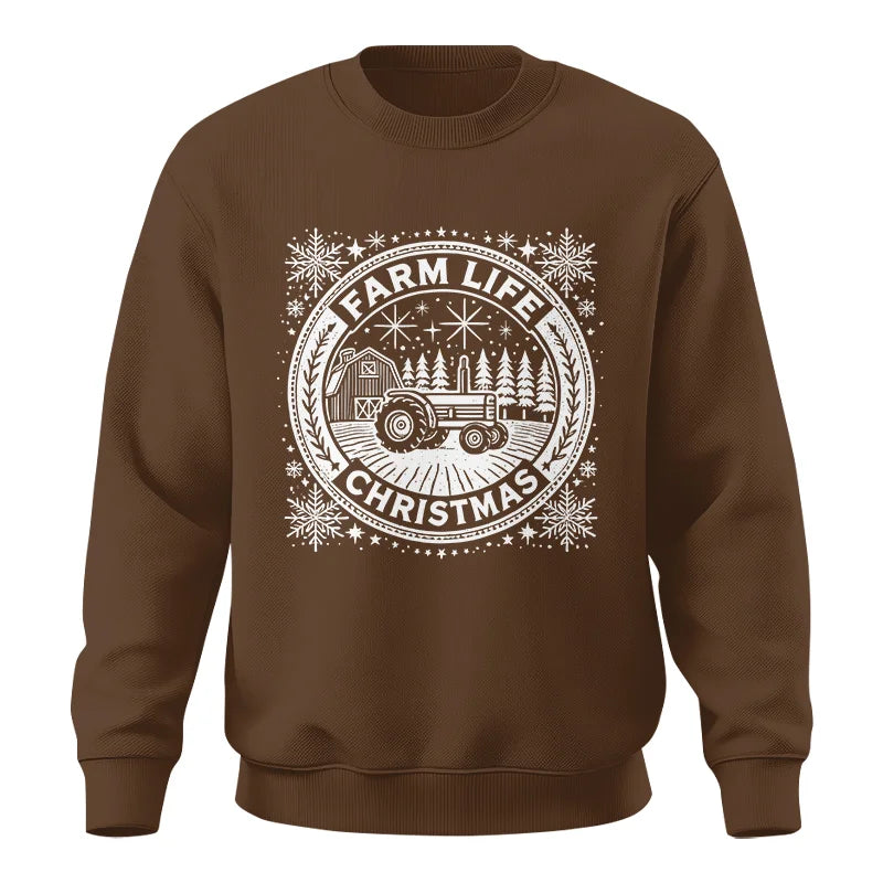 Farm Life Christmas 2 - Unisex Crewneck Sweatshirt