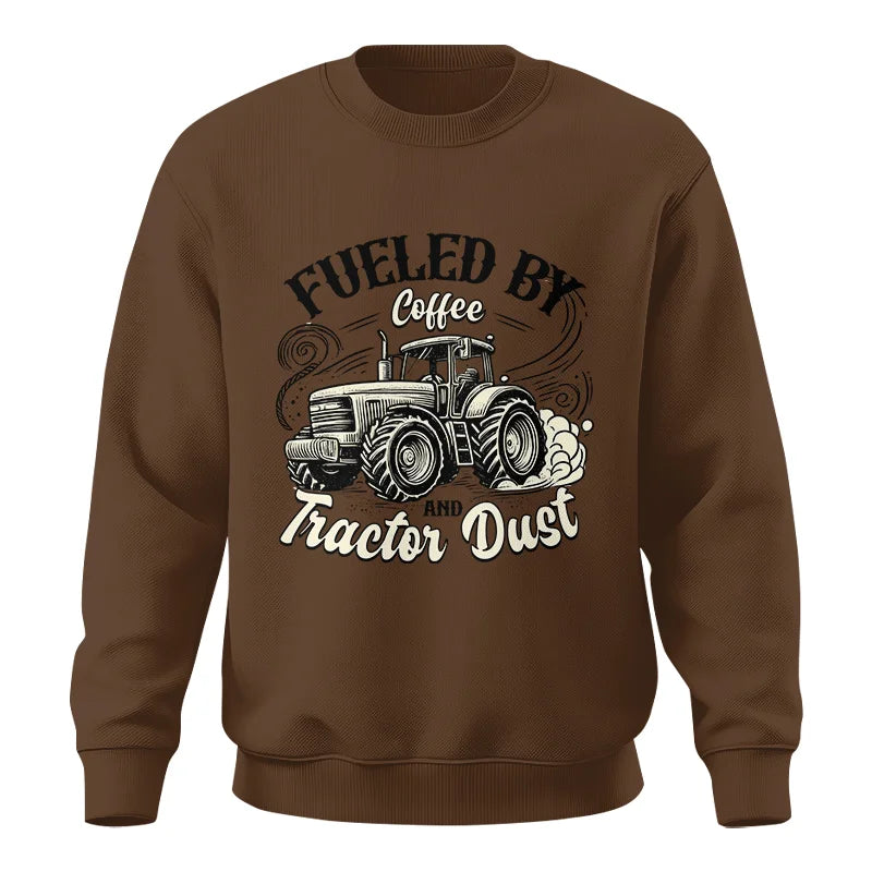 Fueled By Coffee And Tractor Dust 2 - Unisex Crewneck Sweatshirt