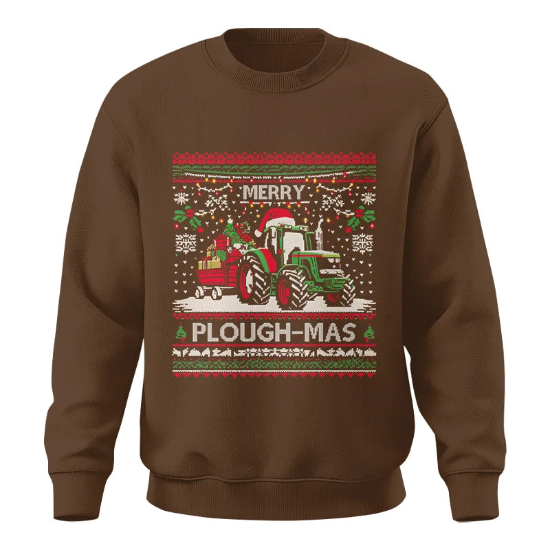 Merry Plough_Mas - Unisex Crewneck Sweatshirt