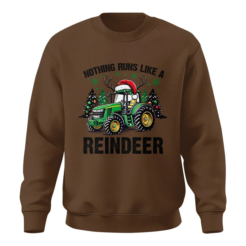 Nothing Runs Like A Reindeer 3 - Unisex Crewneck Sweatshirt