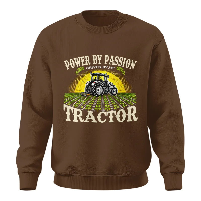 Powered By Passion 3 - Unisex Crewneck Sweatshirt