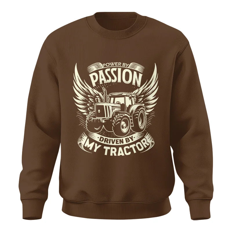 Powered By Passion - Unisex Crewneck Sweatshirt