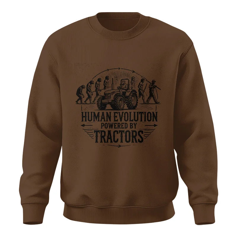 Powered Tractors - Unisex Crewneck Sweatshirt