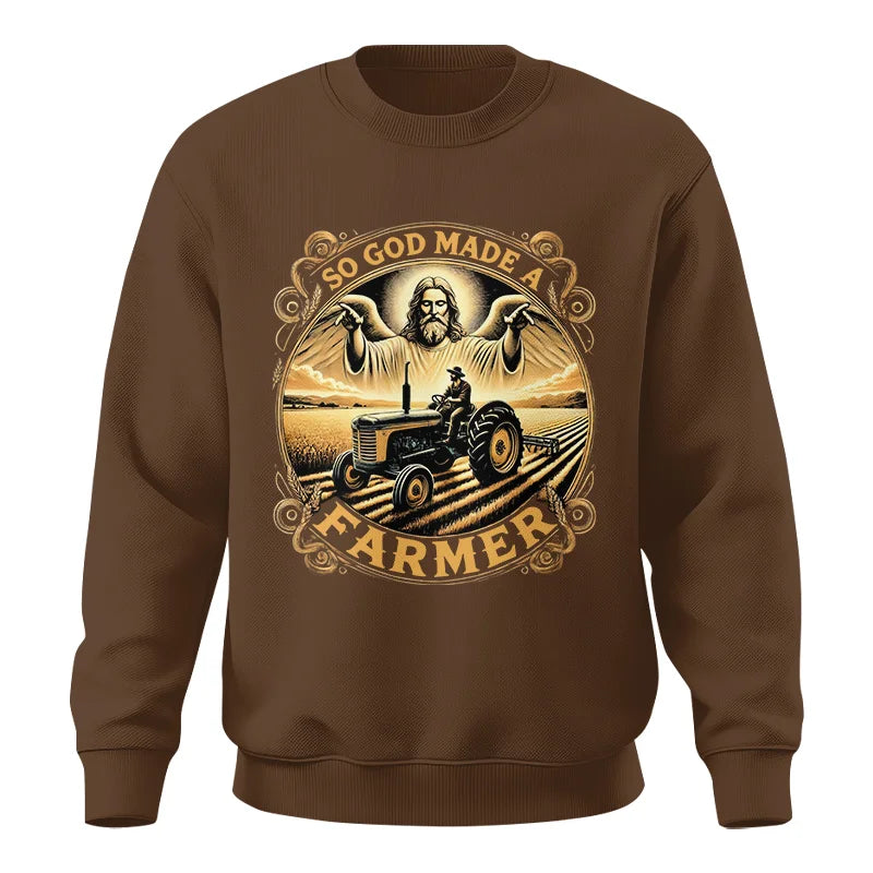 So God Made A Farmer 1 - Unisex Crewneck Sweatshirt