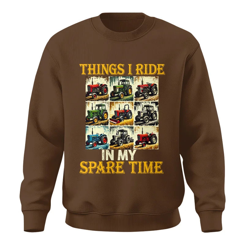 Things I Ride In My Spare Time 2 - Unisex Crewneck Sweatshirt