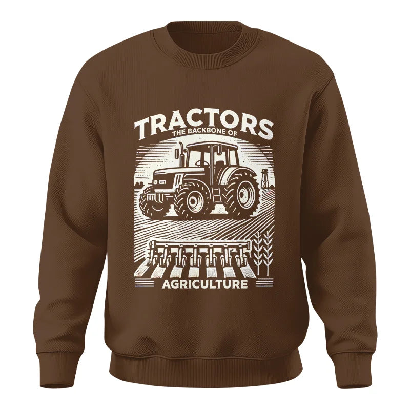 Image of Tractors The Backbone Of Agriculture - Unisex Crewneck Sweatshirt