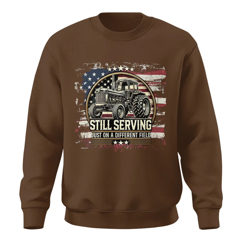 Veteran Farmer Still Serving 1 - Unisex Crewneck Sweatshirt