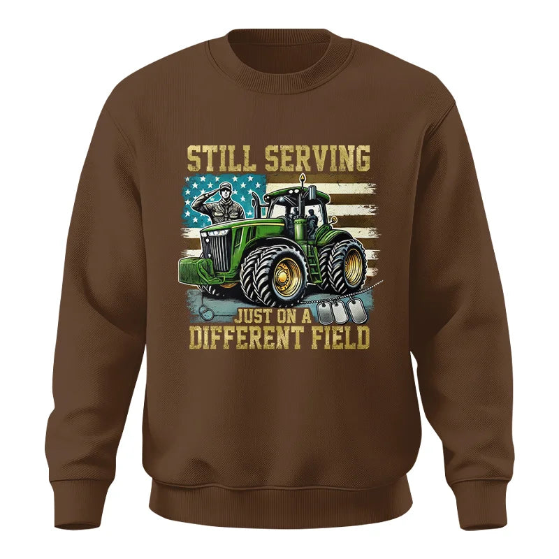 Veteran Farmer Still Serving 3 - Unisex Crewneck Sweatshirt