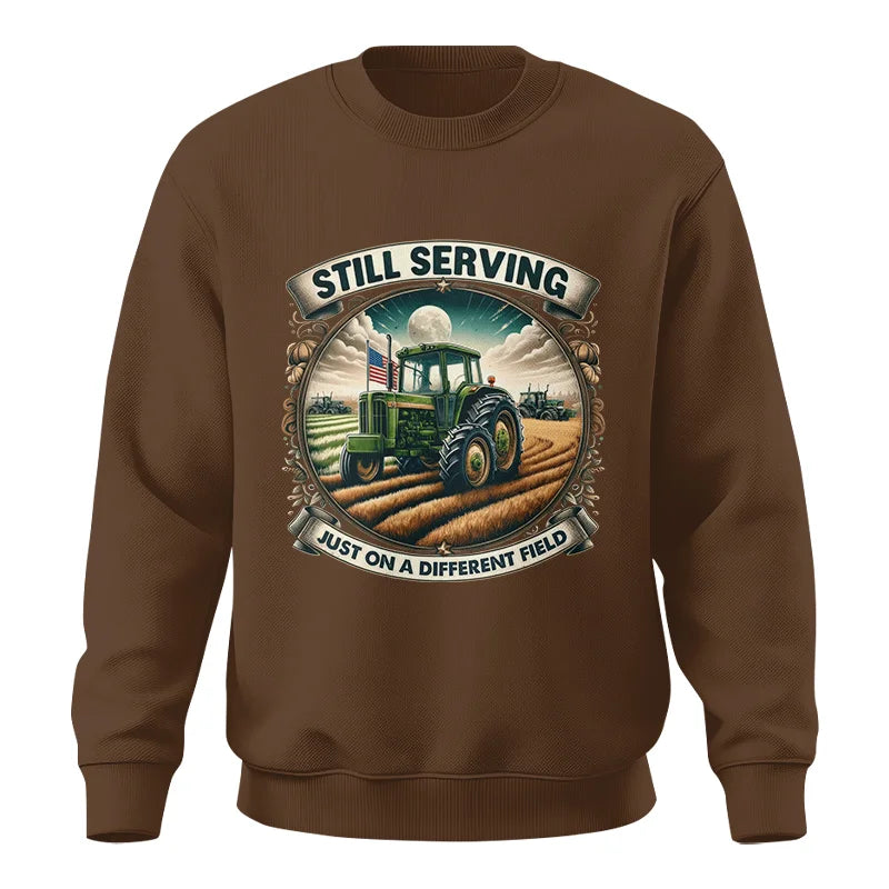 Veteran Farmer Still Serving 4 - Unisex Crewneck Sweatshirt