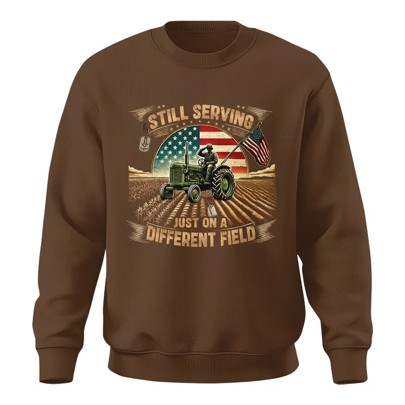 Veteran Farmer Still Serving 8 - Unisex Crewneck Sweatshirt