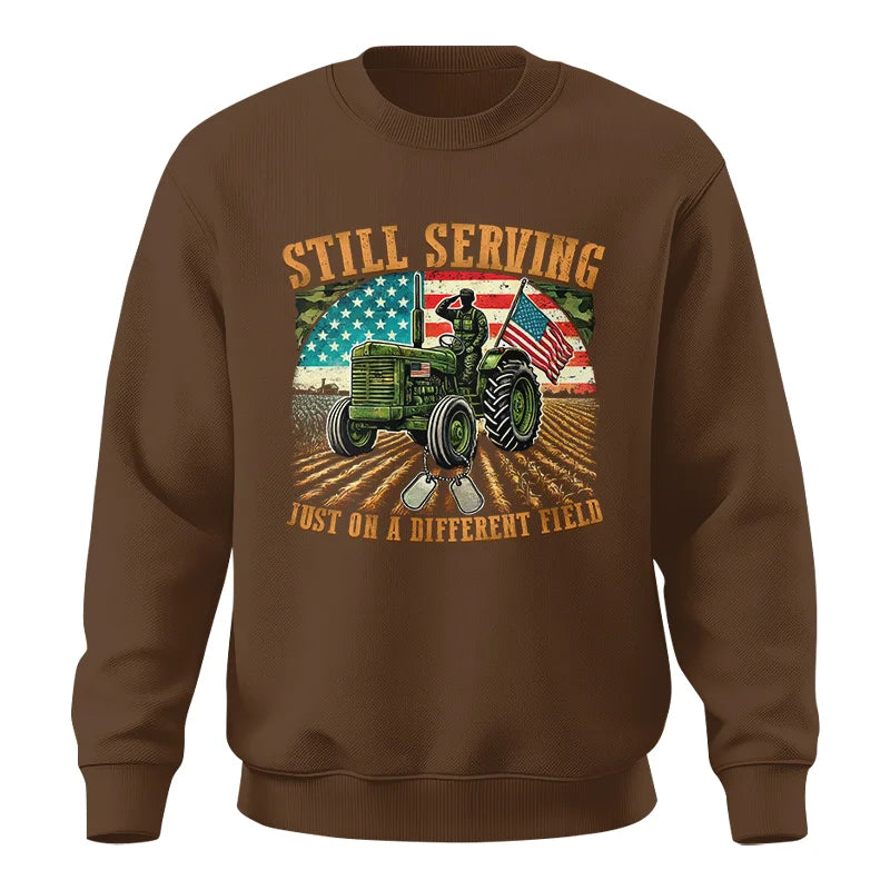 Veteran Farmer Still Serving 9 - Unisex Crewneck Sweatshirt