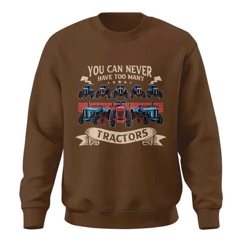 Image of You Can Never Have Too Many Tractor - Unisex Crewneck Sweatshirt