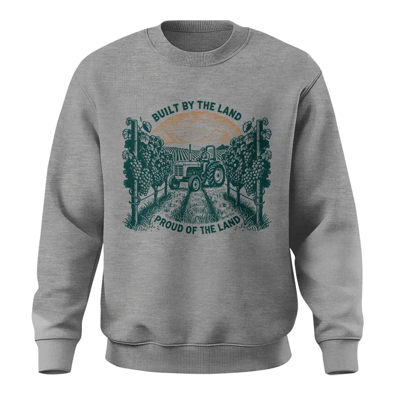 Built By Land_Proud Land Grape Garden 2 - Unisex Crewneck Sweatshirt