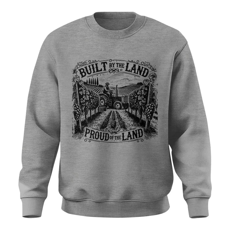 Image of Built By Land_Proud Land Grape Garden - Unisex Crewneck Sweatshirt