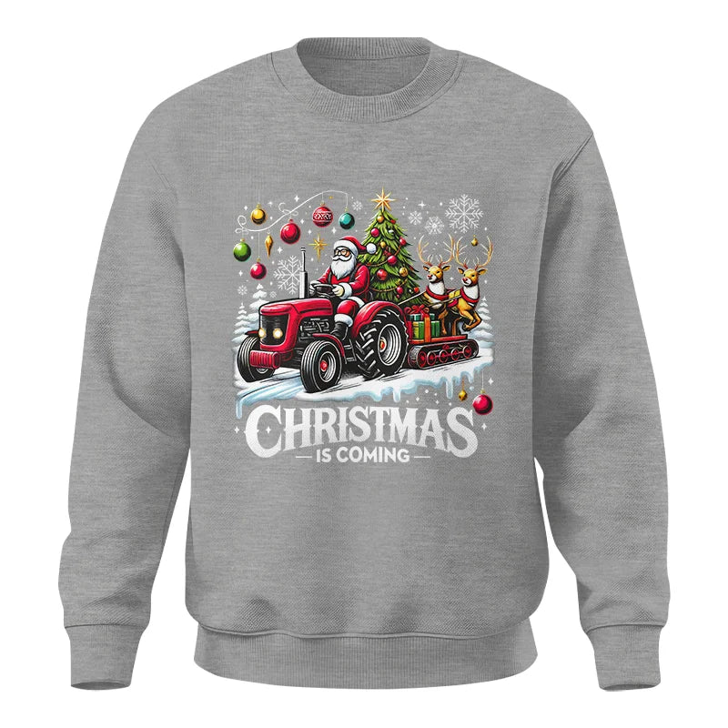 Image of Christmas Is Coming 1 - Unisex Crewneck Sweatshirt