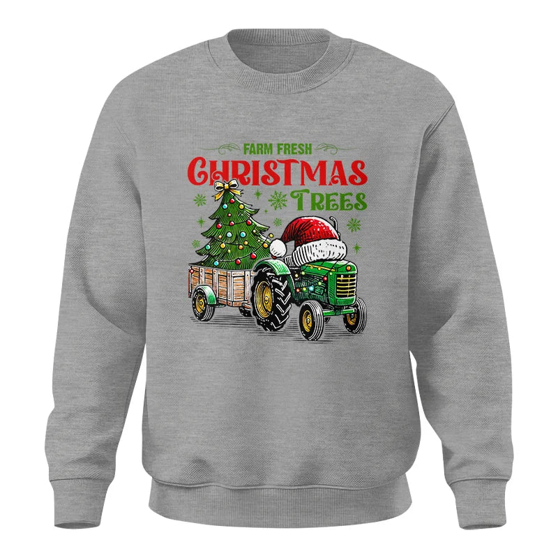 Image of Farm Fresh Christmas Trees - Unisex Crewneck Sweatshirt