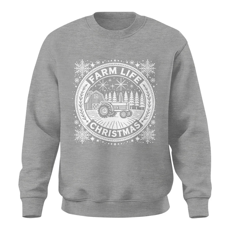 Farm Life Christmas 2 - Unisex Crewneck Sweatshirt