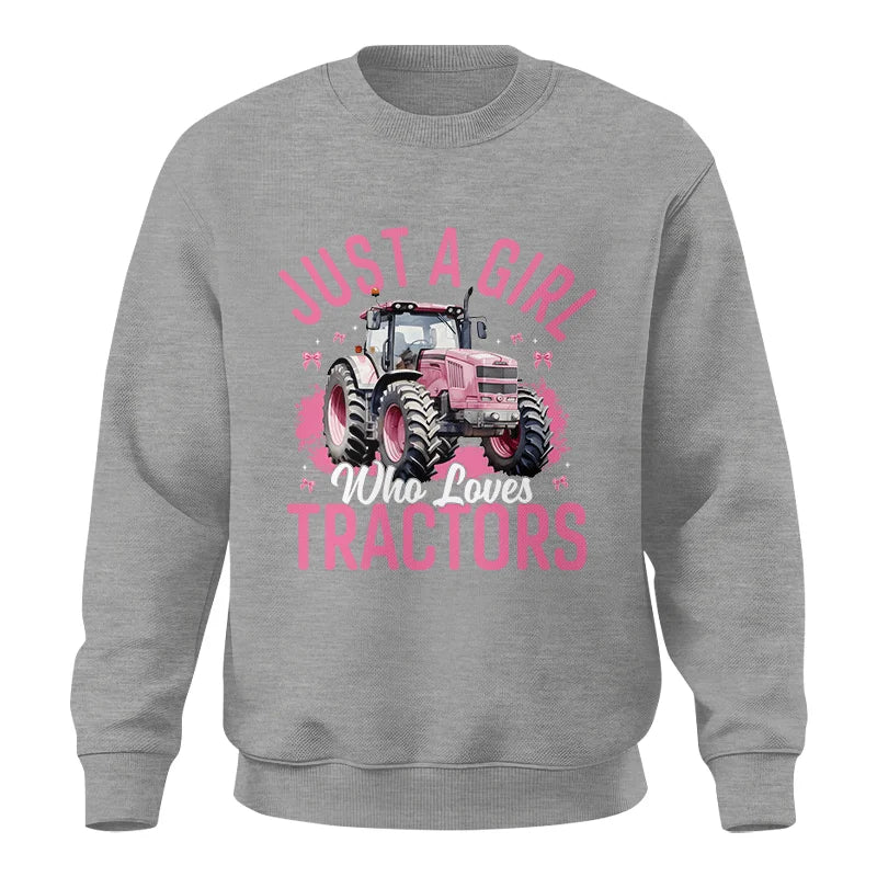 Just A Girl Who Loves Tractors 2 - Unisex Crewneck Sweatshirt