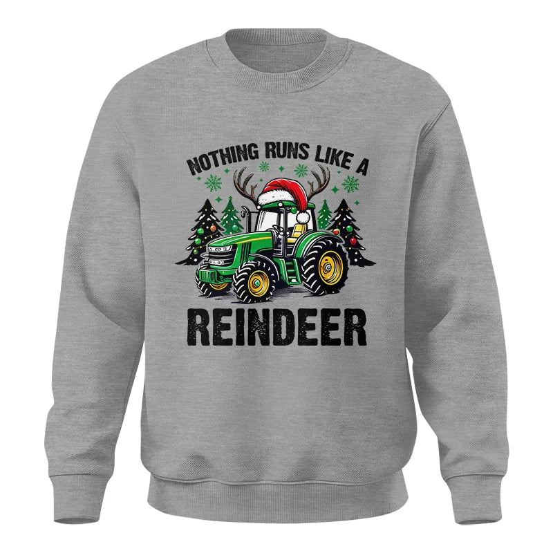 Nothing Runs Like A Reindeer 3 - Unisex Crewneck Sweatshirt