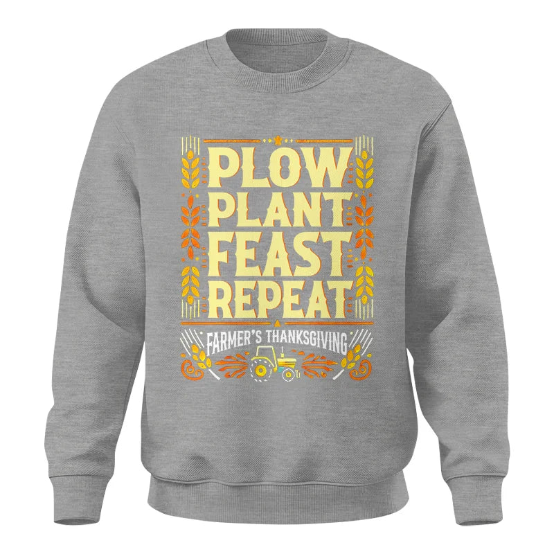 Plow Plant Feast Repeat - Unisex Crewneck Sweatshirt