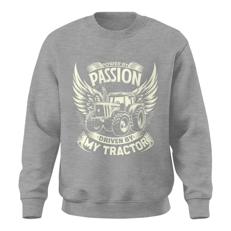 Powered By Passion - Unisex Crewneck Sweatshirt