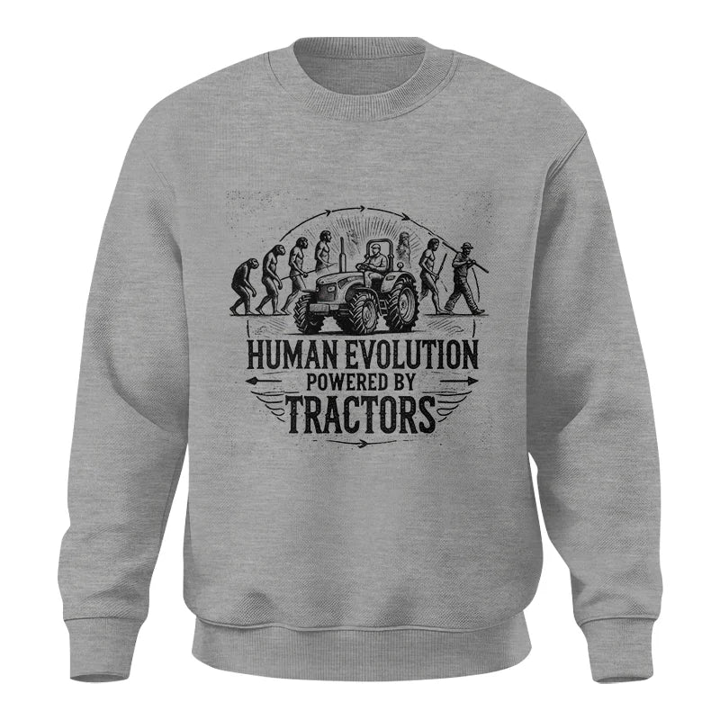 Powered Tractors - Unisex Crewneck Sweatshirt