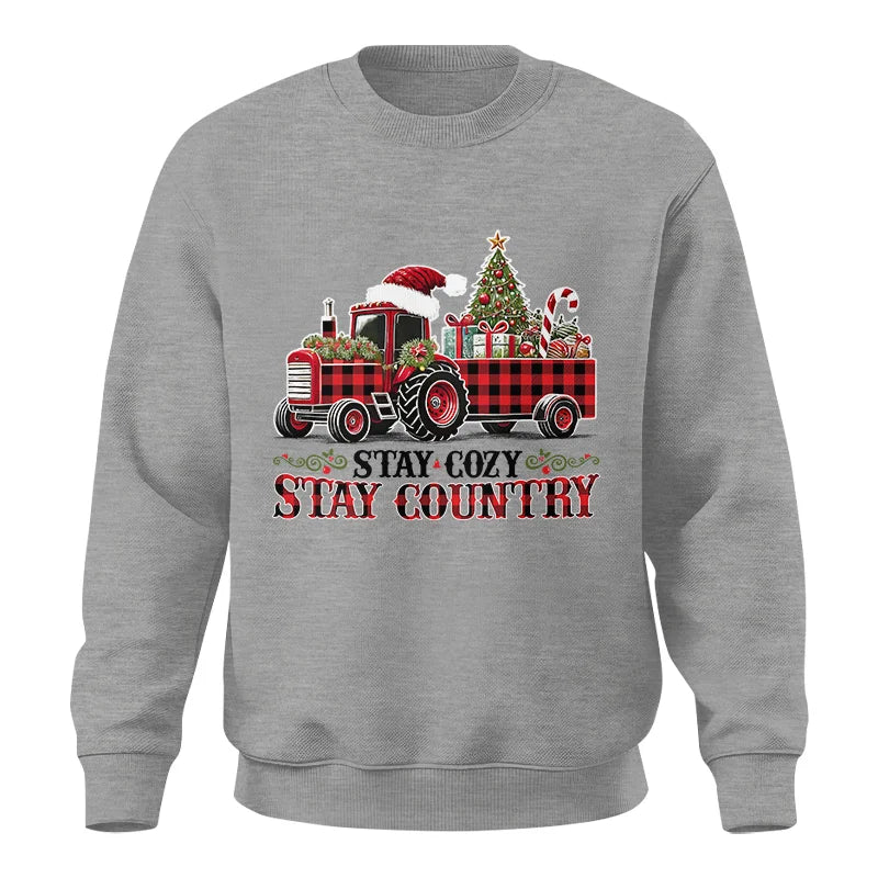 Image of Stay Cozy Stay Country - Unisex Crewneck Sweatshirt