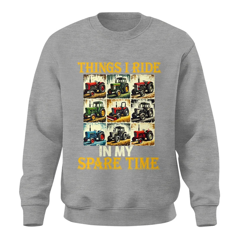 Things I Ride In My Spare Time 2 - Unisex Crewneck Sweatshirt