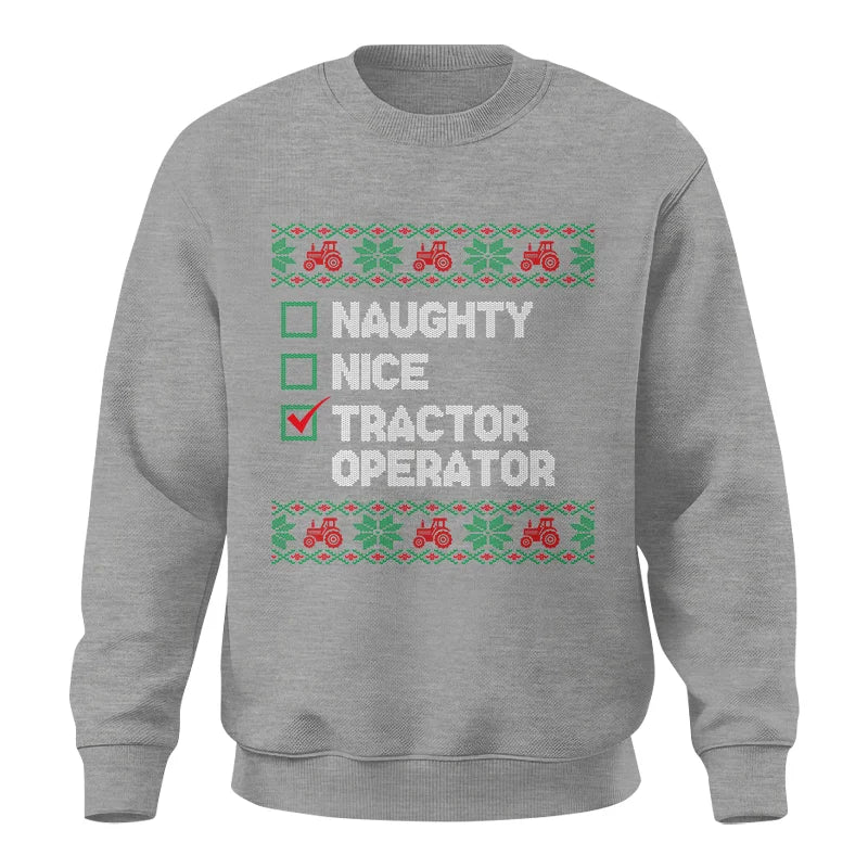 Image of Tractor Operator - Unisex Crewneck Sweatshirt