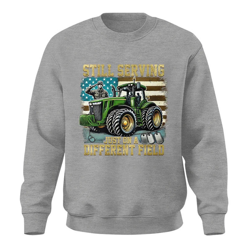 Veteran Farmer Still Serving 3 - Unisex Crewneck Sweatshirt