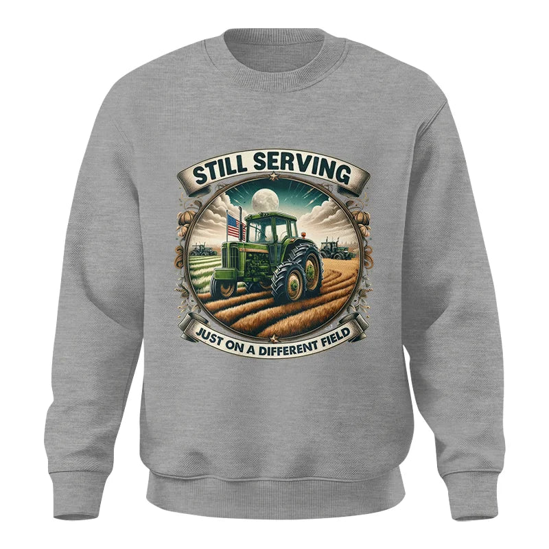 Veteran Farmer Still Serving 4 - Unisex Crewneck Sweatshirt