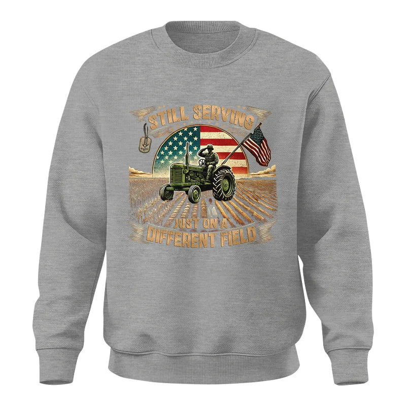 Veteran Farmer Still Serving 8 - Unisex Crewneck Sweatshirt