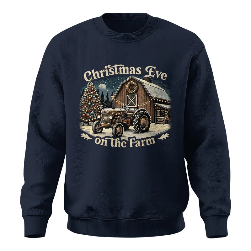 Image of Christmas Eve On The Farm 2 - Unisex Crewneck Sweatshirt