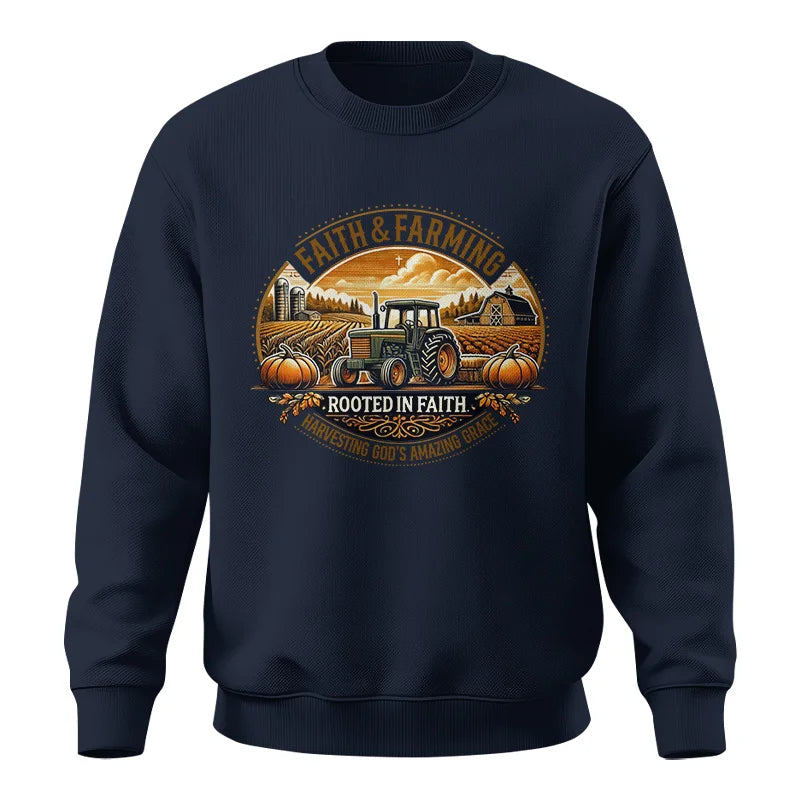 Faith And Farming 1 - Unisex Crewneck Sweatshirt