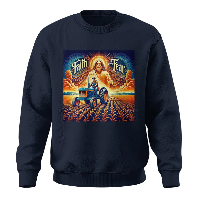 Image of Faith Over Fear 1 - Unisex Crewneck Sweatshirt