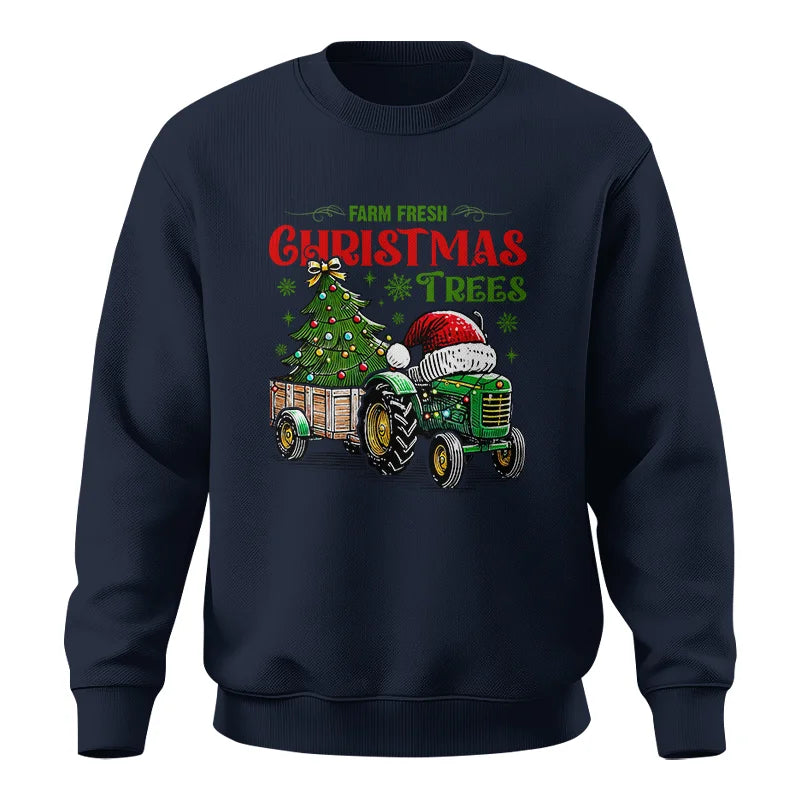 Farm Fresh Christmas Trees - Unisex Crewneck Sweatshirt