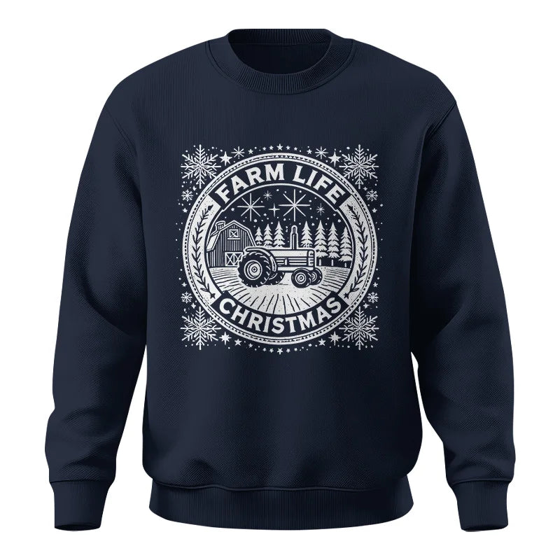 Farm Life Christmas 2 - Unisex Crewneck Sweatshirt