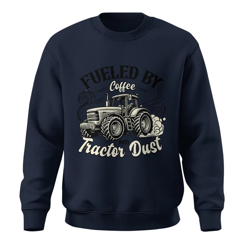 Fueled By Coffee And Tractor Dust 2 - Unisex Crewneck Sweatshirt